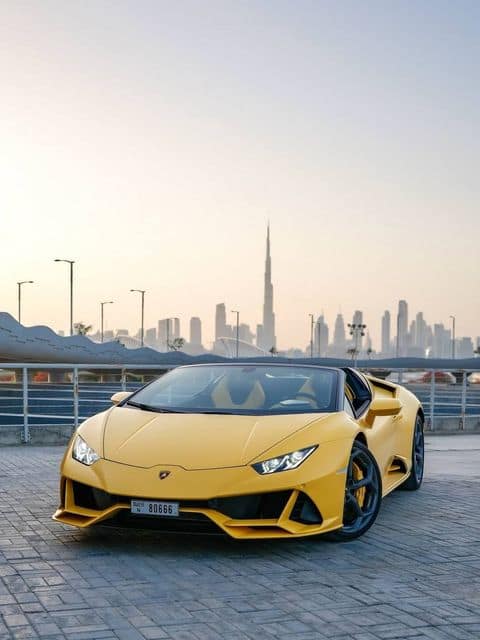 Lamborghini Huracan Yellow