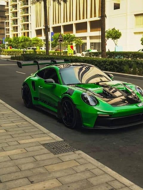 Porsche GT3RS Green